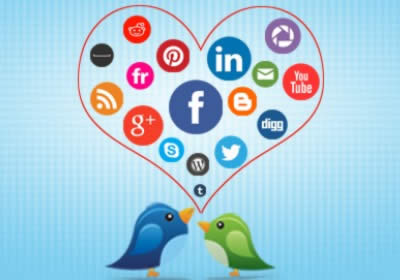San Valentino sui social network